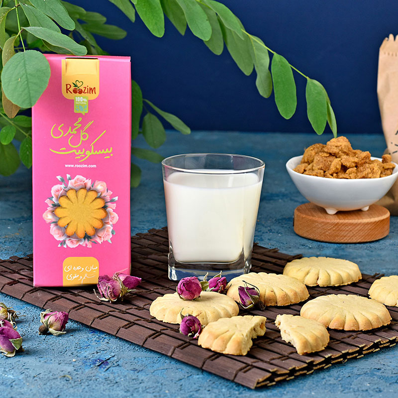 gol-mohammadi بیسکویت با طعم گل محمدی - Image 1